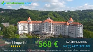 Спецпредложение на Imperial 5* в Карловых Варах - sanatoriums.com