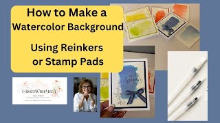 How To Create A Watercolor Background