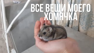 Все вещи моего хомячка🐹 | Какие у него вещи??? | Хомкины будни ❤🌸