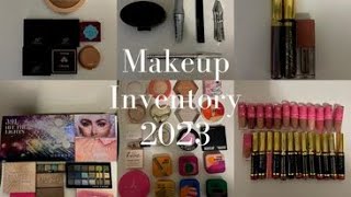 Makeup Inventory 2023 💄