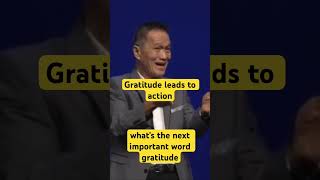 Gratitude leads to action