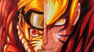 How To Draw Naruto Uzumaki (Baryon Mode)From Naruto#naruto #narutoshippuden#drawing#share #subscribe