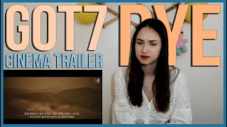 GOT7 "DYE" CINEMA TRAILER REACTION