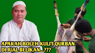 Kajian fiqih qurban || Hukum jual kulit hewan kurban