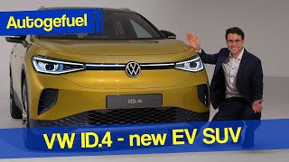 The new electric SUV Volkswagen ID 4 reveal REVIEW - Autogefuel