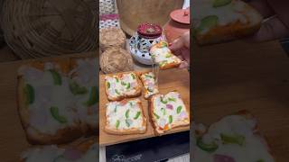 5 Min Me Banaye Bread Pizza Recipe At Home