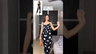 affordable jumpsuits under 699 #amazon #youtubeshorts #ytshorts #beauty #styling #meesho #haul #suit