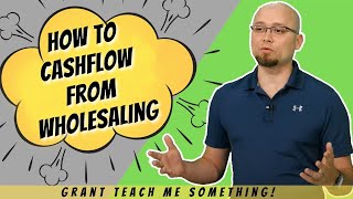 How to cashflow from wholesaling!