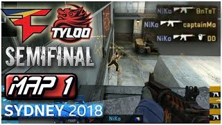 NiKO Smart Boost Play! Rain Hero B Hold! FaZe Highlights VS Tyloo/SemiFinal/Map 1