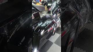 21 Harley Davidson Road Glide detail with sealant