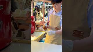 Korean Streetfood | Seoul's Marshmallow Cake Craze #shortsvideo #youtubeshorts #shorts #short #food