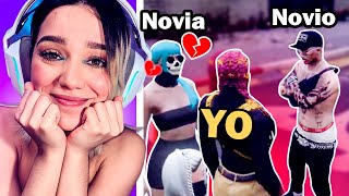 ME ROBÓ un BESO y su NOVIA casi ME MATA  😳 GTA V ROLEPLAY #18 - ELENA