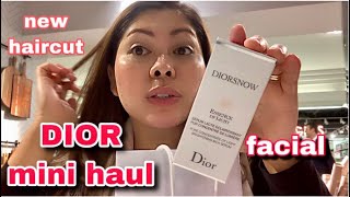 DIOR MINI HAUL- DIOR SNOW ESSENCE LIGHT/ONCE ESSENTIAL CITY DEFENSE