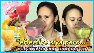 ANGEL'S COLLAGEN-CHIA SEEDS FIBER DRINK REVIEW | Effective Siya Pero... || Lhara Barnig 🌷