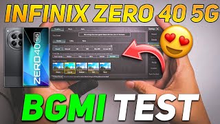 INFINIX ZERO 40 5G PUBG TEST | DM 8200 ULTIMATE PROCESSOR 🥵🔥