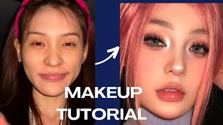 Korean Makeup Tutorial | Easy Korean Makeup Few Steps | 2024