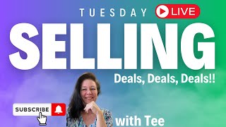 It's Tuesday Selling Grab the Deals, Jump in the Giveaway, get Tee's latest news and just have fun!!