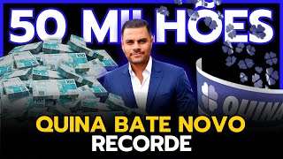 💲50 MILHÕES DE REAIS! Maior prêmio dos Sorteios regulares da QUINA!