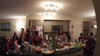 Christmas Potluck at Ray and Rocio. Merry Christmas 2015