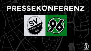 🔴 RE-LIVE: Pressekonferenz vor Hannover