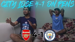 ARSENAL V CITY PENALTY SHOOTOUR REACTION | FA COMMUNITY SHIELD 2023 | SAM JR