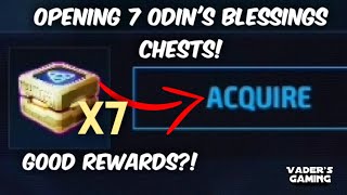 What's inside 7 Odin's blessings chests?