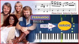 FERNANDO - ABBA (Piano Cover With Lyrics) New Version 26/06/ 2024