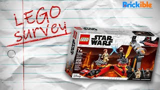 LEGO Survey Battle on Mustafar (LEGO Star Wars Kit #75269)