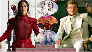 Jennifer Lawrence vs Josh Hutcherson - comparing awards and box office collections | Hunger Games