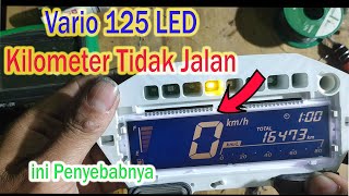 Solusi Kilometer vario 125 LED Tidak Jalan