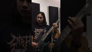 Sandy - Human Flesh Party Guitar Recording. At Moshpit Studio Production