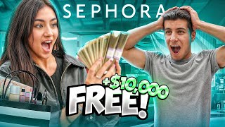 EVERYTHING IN SEPHORA IS FREE FOR THE NEXT 5 MINUTES!!!