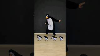 5 penguins #dance #madagascar #penguin #three6mafia