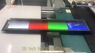 29.2inch Digital signage Stretched LCD bar screen👆 SH2905HD-ShiningLTD