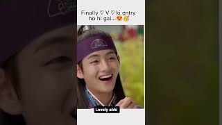 Finally v ki entry ho hi gai 🥰💜💜#kimtaehyung #bts #v #shorts