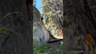 Tuolumne Bouldering - Puppy Dome, One Try Wall Left (V2)