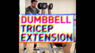 JC Incline Dumbbell Tricep Extension