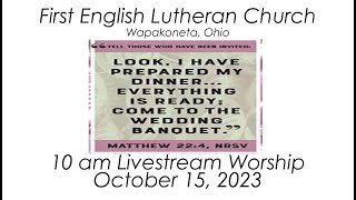 First English Wapak 10am Livestream October 815  2023