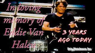 "Crank it up" for a 7 min Eddie Van Halen solo.