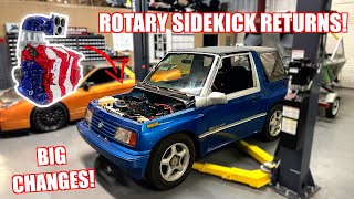 Our 13B Swapped Suzuki Sidekick Is Back and Its a Manual Again!