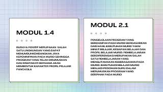 Koneksi Antar Materi Modul 3.3