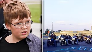 Bullied Boy Refuses To Go To School, Then Angry Bikers Appear & Do The Unthinkable!