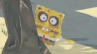 Creepy Spongebob in AI Sponge!