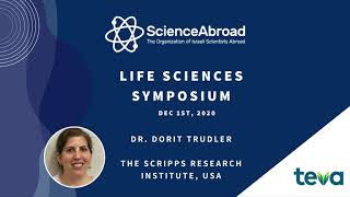 Dr. Dorit Trudler (The Scripps Research Institute) | ScienceAbroad Life Sciences Symposium 2020