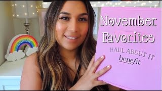 November Favorites 2016