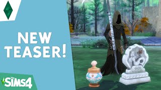 NEW SIMS 4 TEASER! MERMAID TOMBSTONES AND URNS!