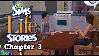 Let's Play: The Sims Life Stories Riley's story chapter 3-hanging out with Micky