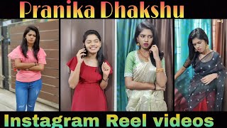 Pranika Dhakshu instagram cute videos||pranika Dhakshu cute dance |mind upset