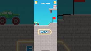 Draw bridge puzzle game level 1948 #gaming #drawing #Shorts