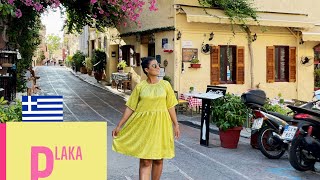 Plaka Neighborhood | Eating so much food in athens